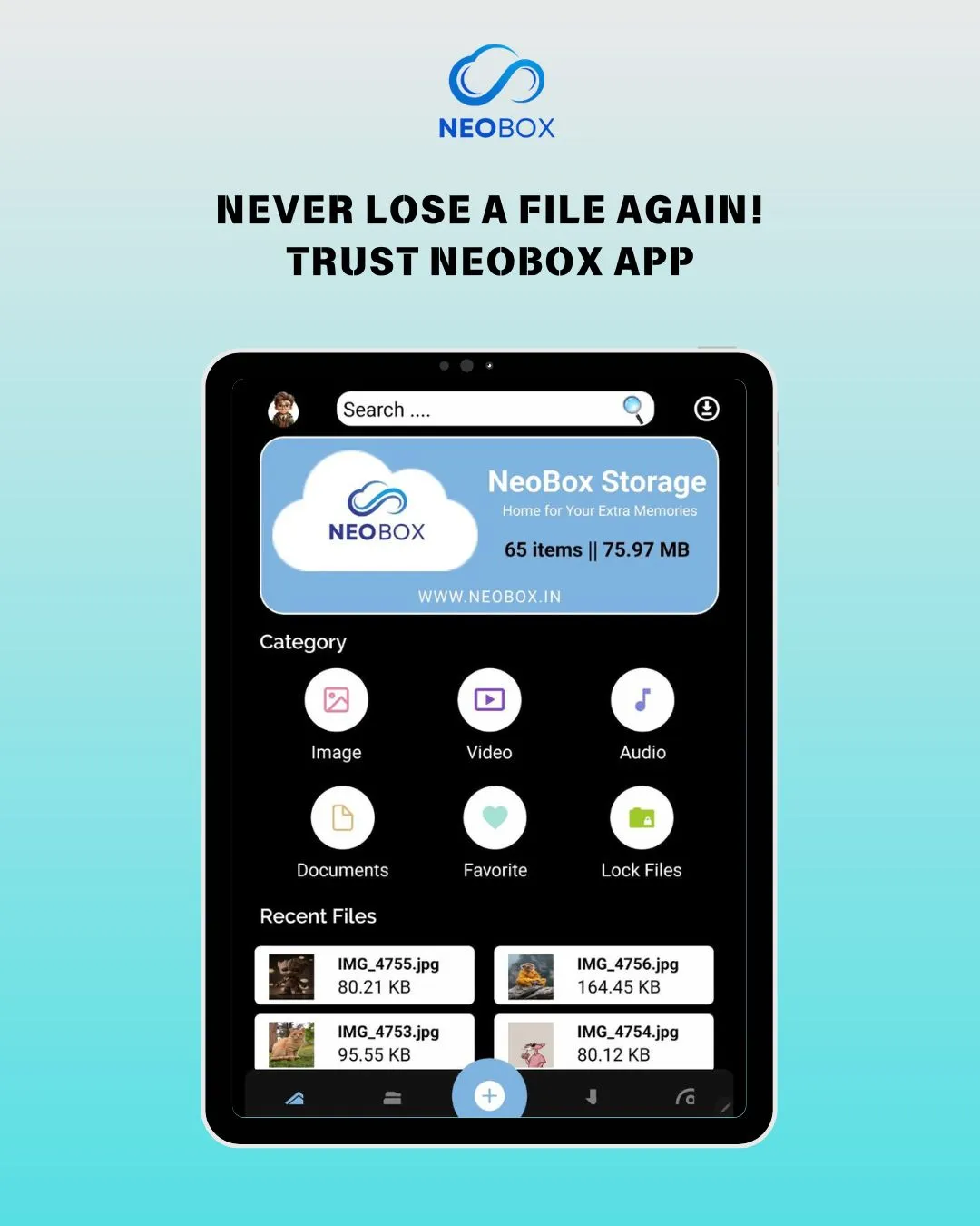 Neobox: Cloud Storage | Indus Appstore | Screenshot