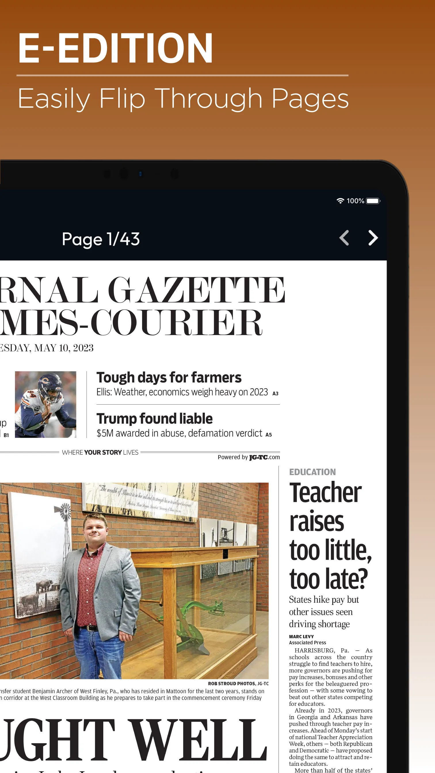 Journal Gazette/Times-Courier | Indus Appstore | Screenshot