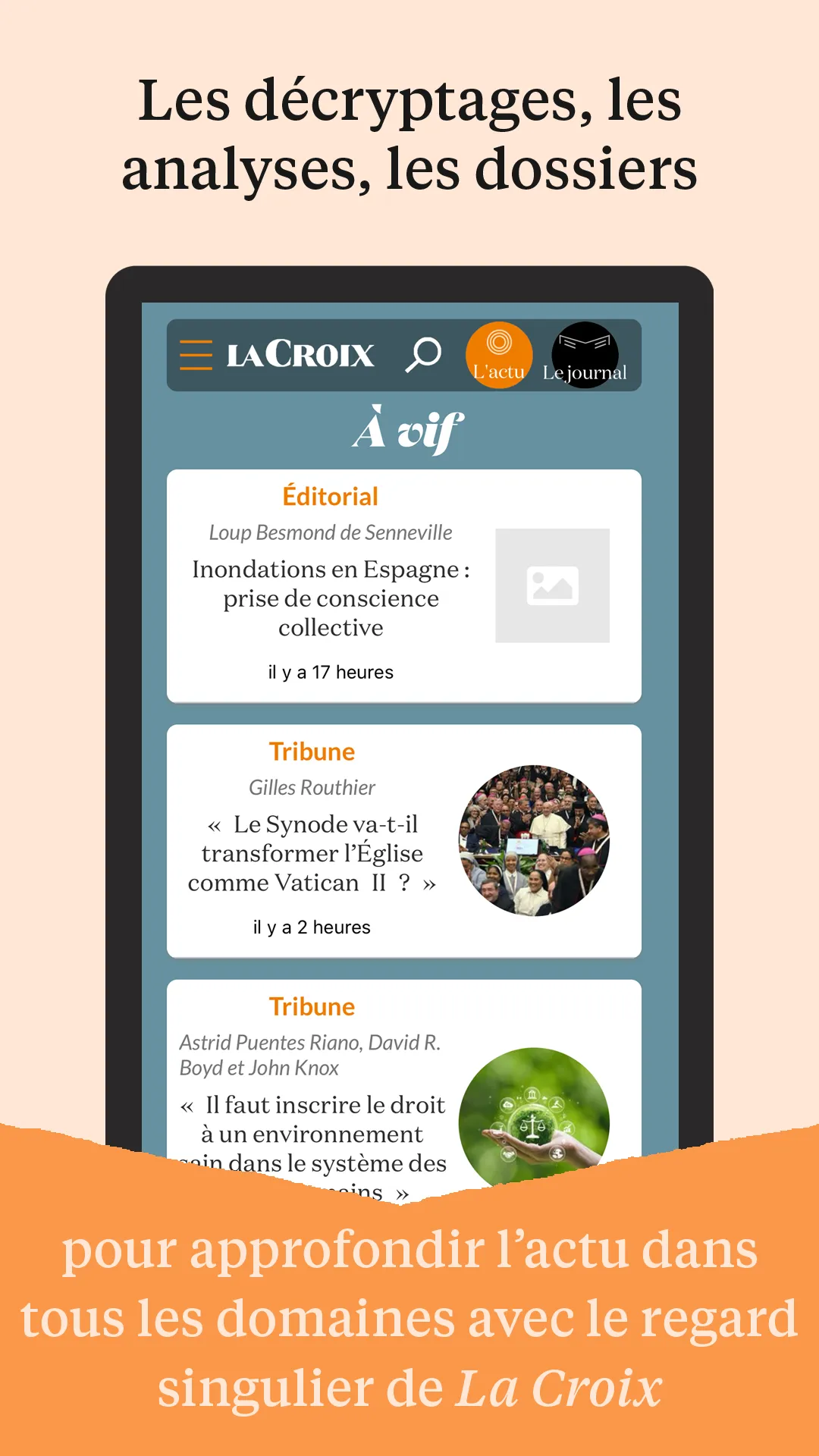 La Croix : Actualités et infos | Indus Appstore | Screenshot