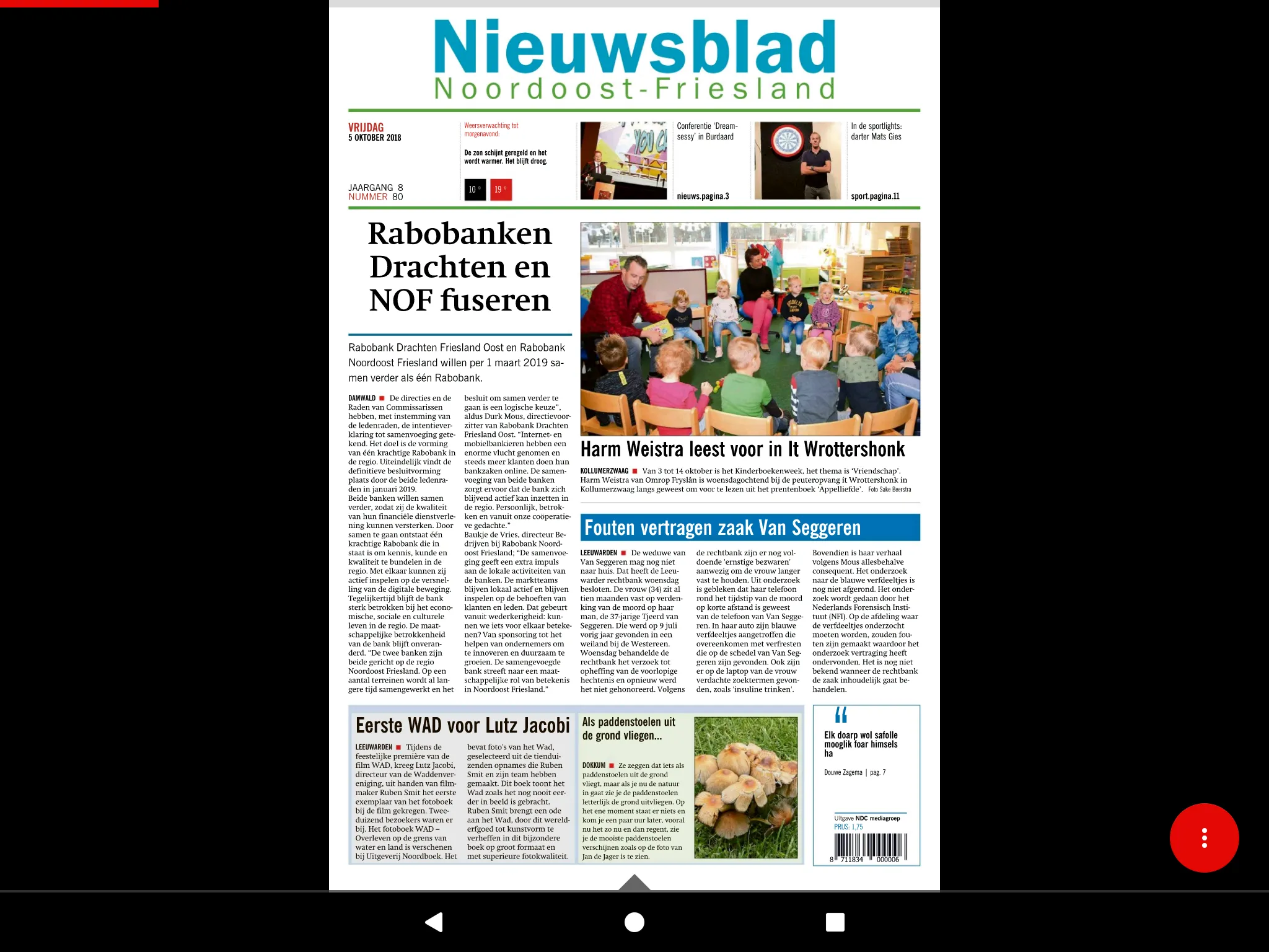 Nieuwsblad Noordoost Friesland | Indus Appstore | Screenshot