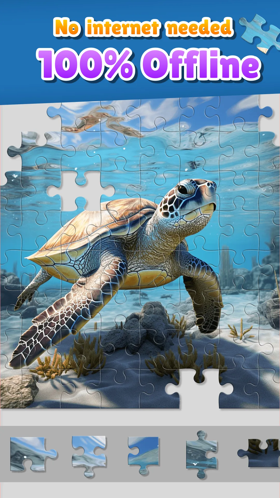 Jigsaw Piece Puzzles : Offline | Indus Appstore | Screenshot