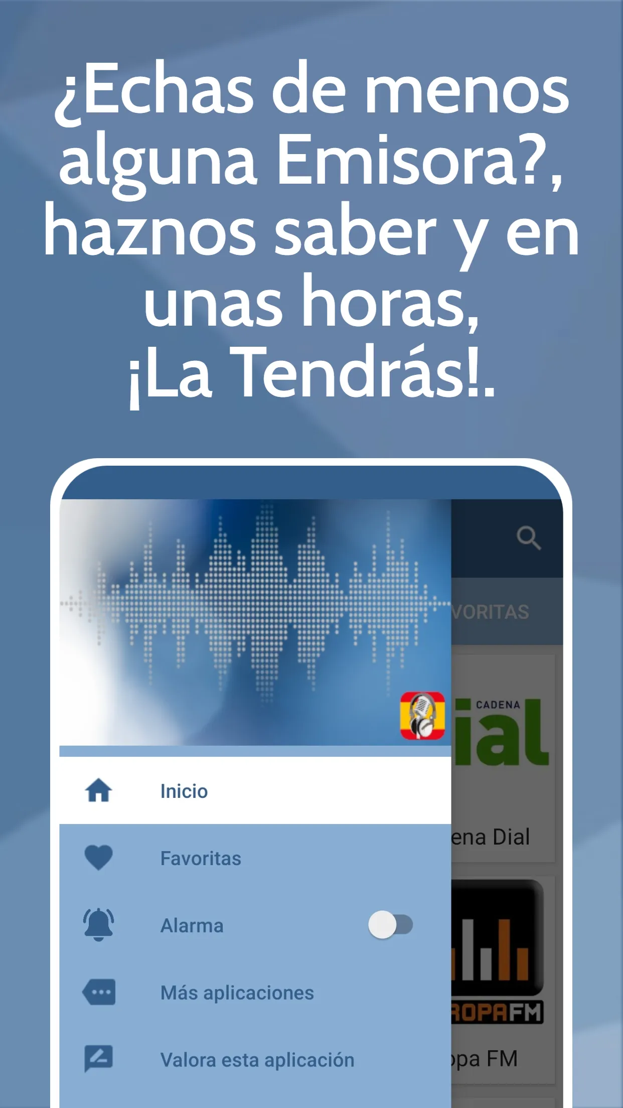 Radios de España - Emisoras FM | Indus Appstore | Screenshot