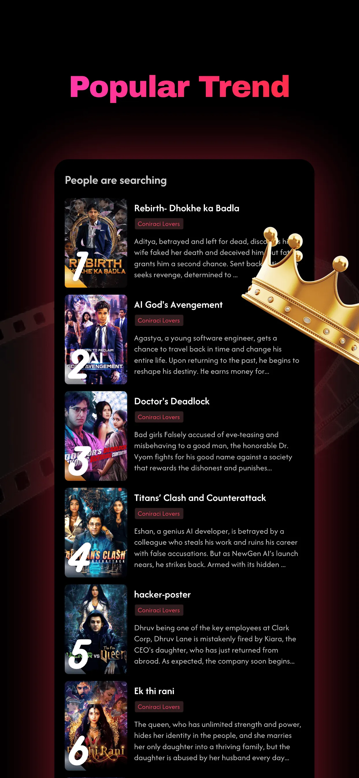 PopShows | Indus Appstore | Screenshot
