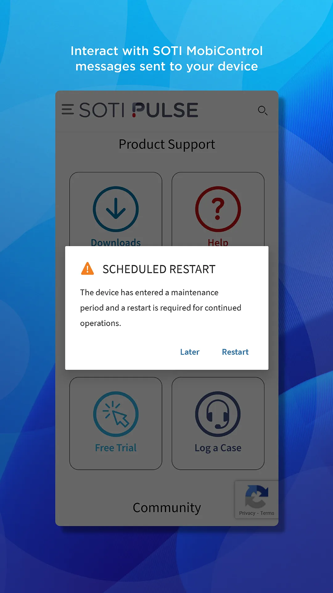 SOTI MobiControl Agent | Indus Appstore | Screenshot