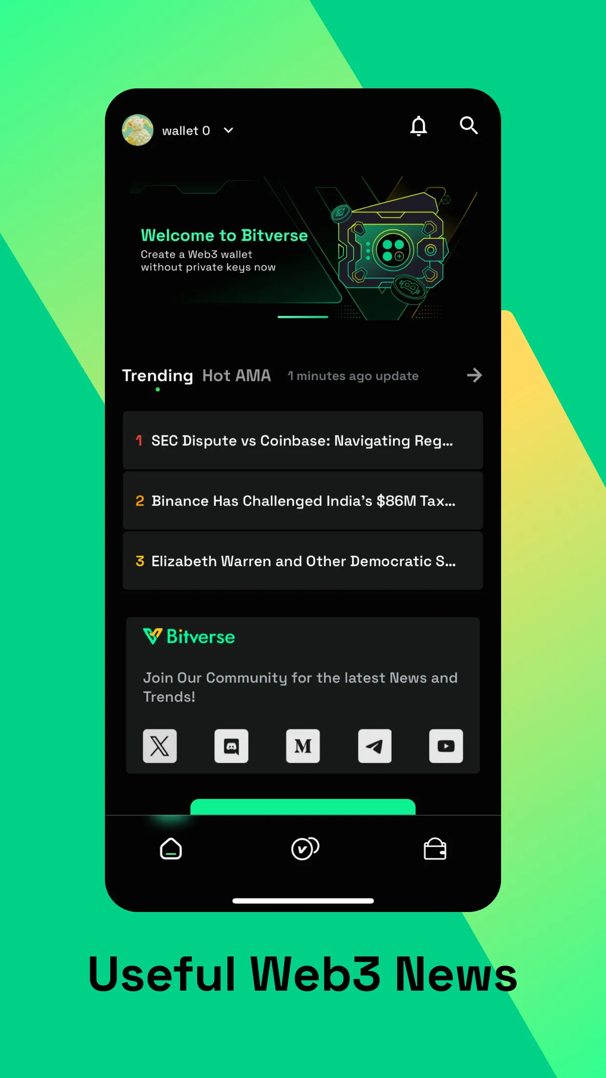 Bitverse: Discover Web3 Wealth | Indus Appstore | Screenshot