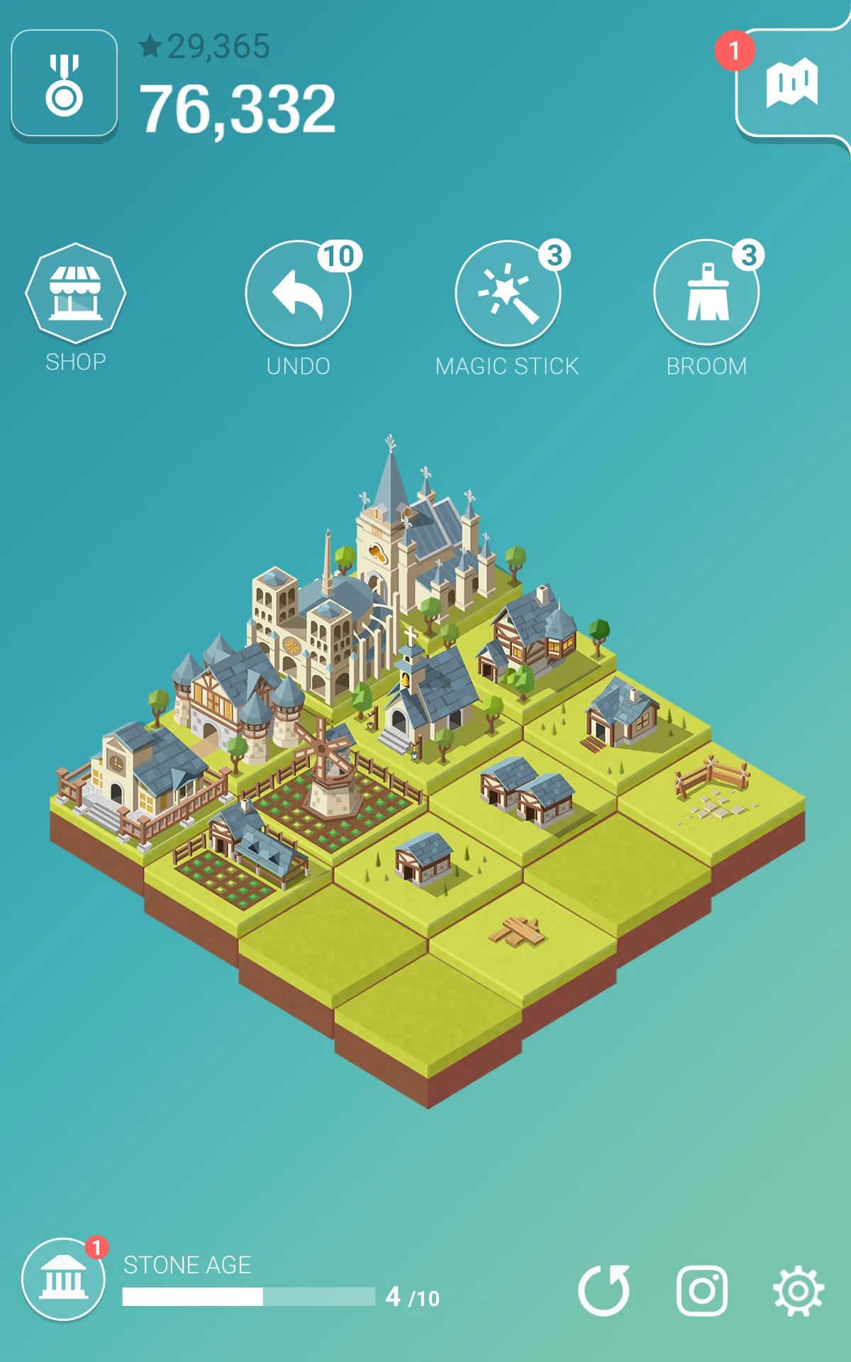 Age of 2048™: City Merge Games | Indus Appstore | Screenshot