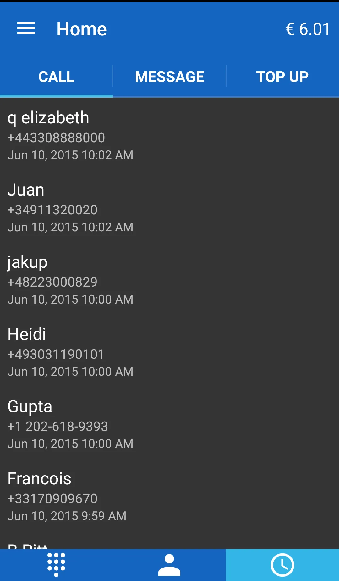 JustVoip voip calls | Indus Appstore | Screenshot