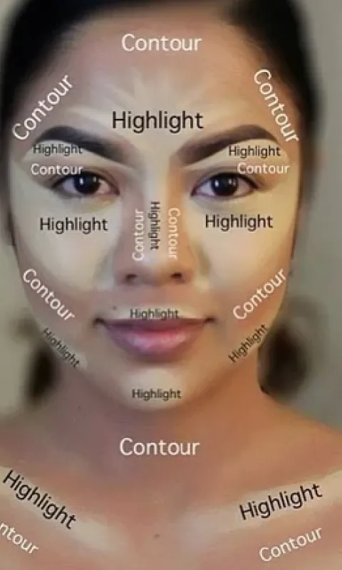 Makeup Contouring | Indus Appstore | Screenshot