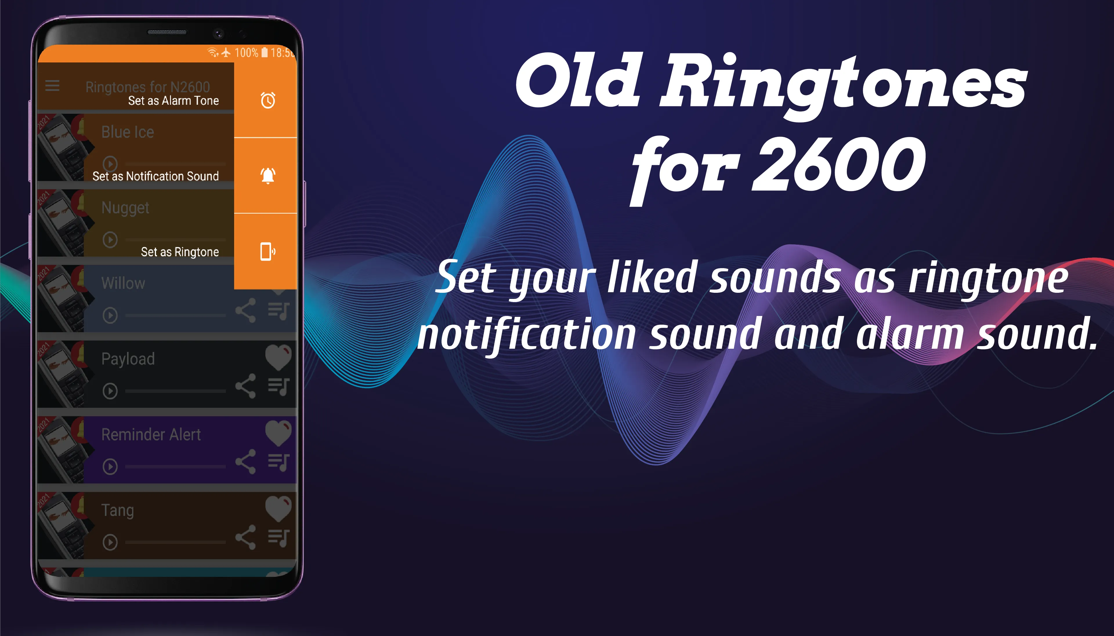 Old Ringtones for Nokia 2600 | Indus Appstore | Screenshot