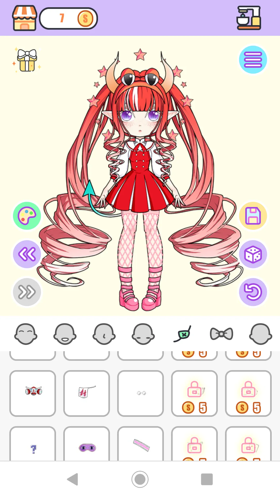 Magical Girl Avatar Factory | Indus Appstore | Screenshot