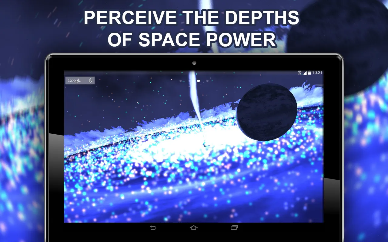 Quasar 3D live wallpaper | Indus Appstore | Screenshot