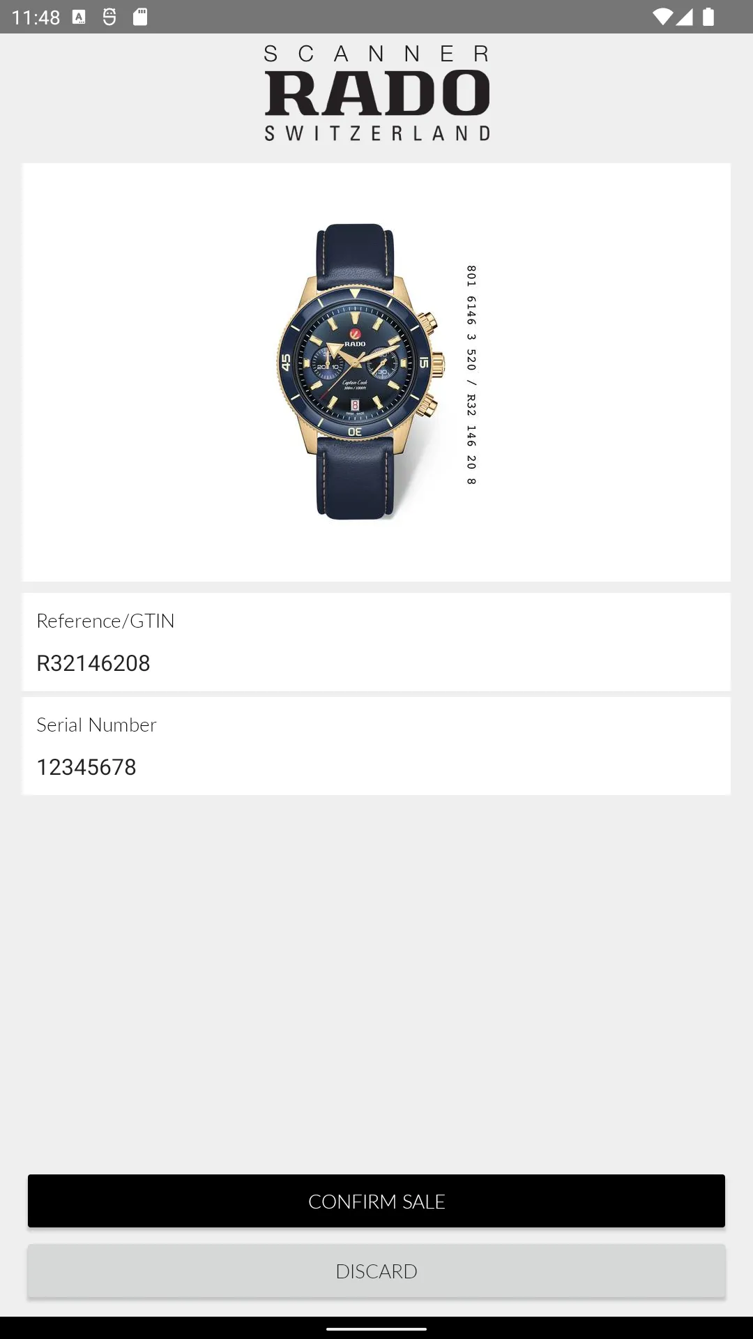 RADO Scanner | Indus Appstore | Screenshot