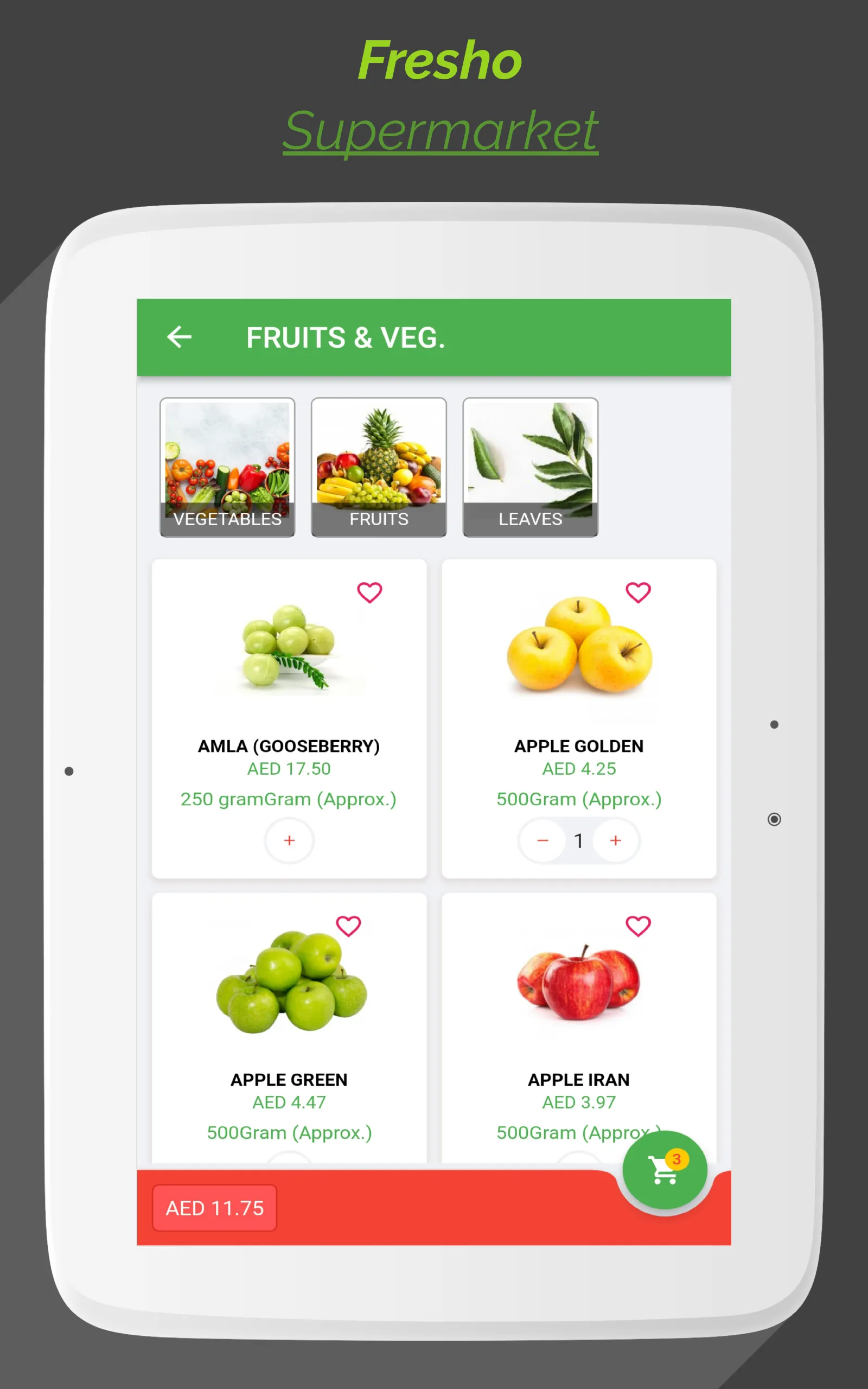 Fresho Supermarket | Indus Appstore | Screenshot