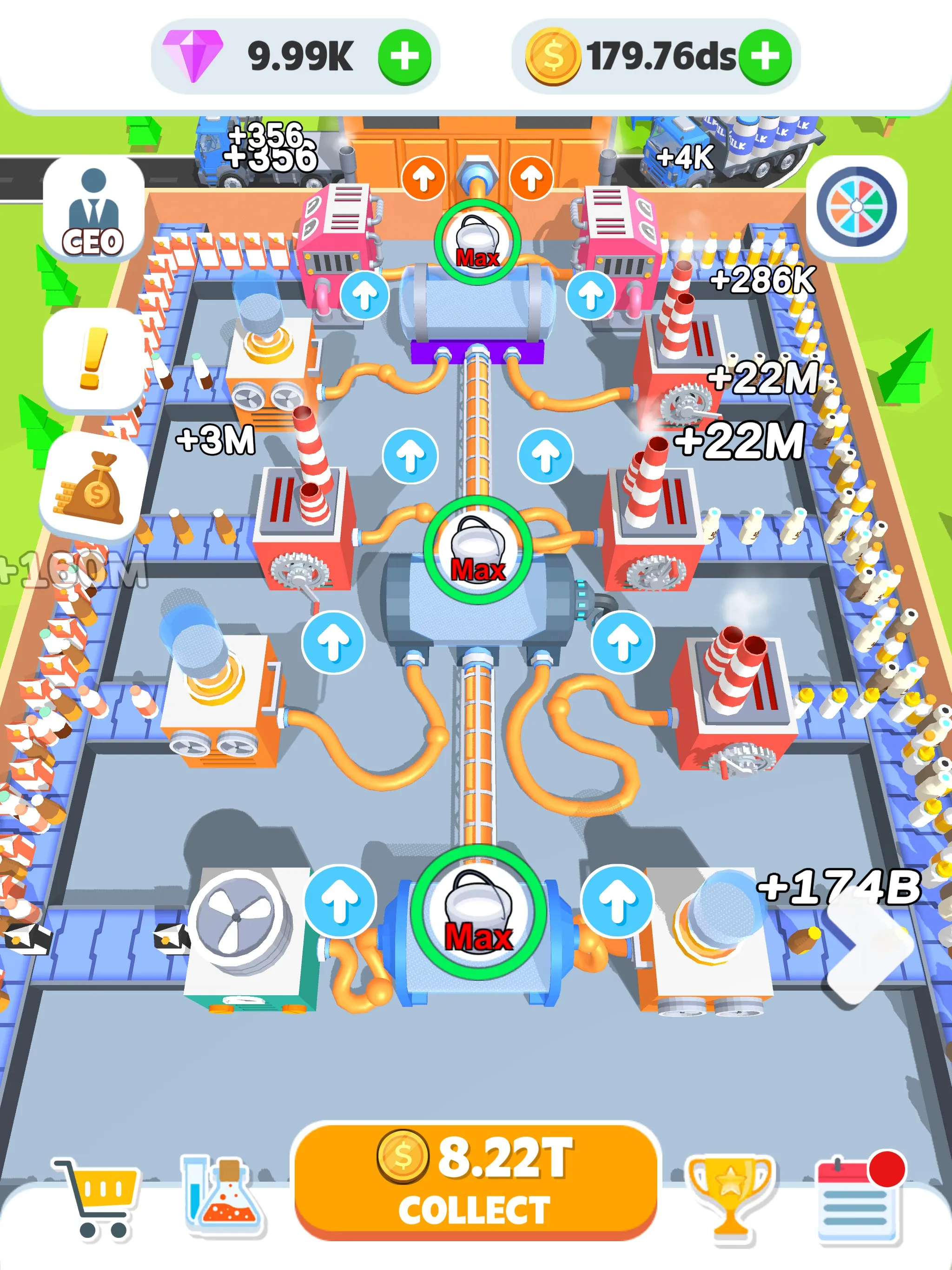 Fresh Milk Tycoon | Indus Appstore | Screenshot