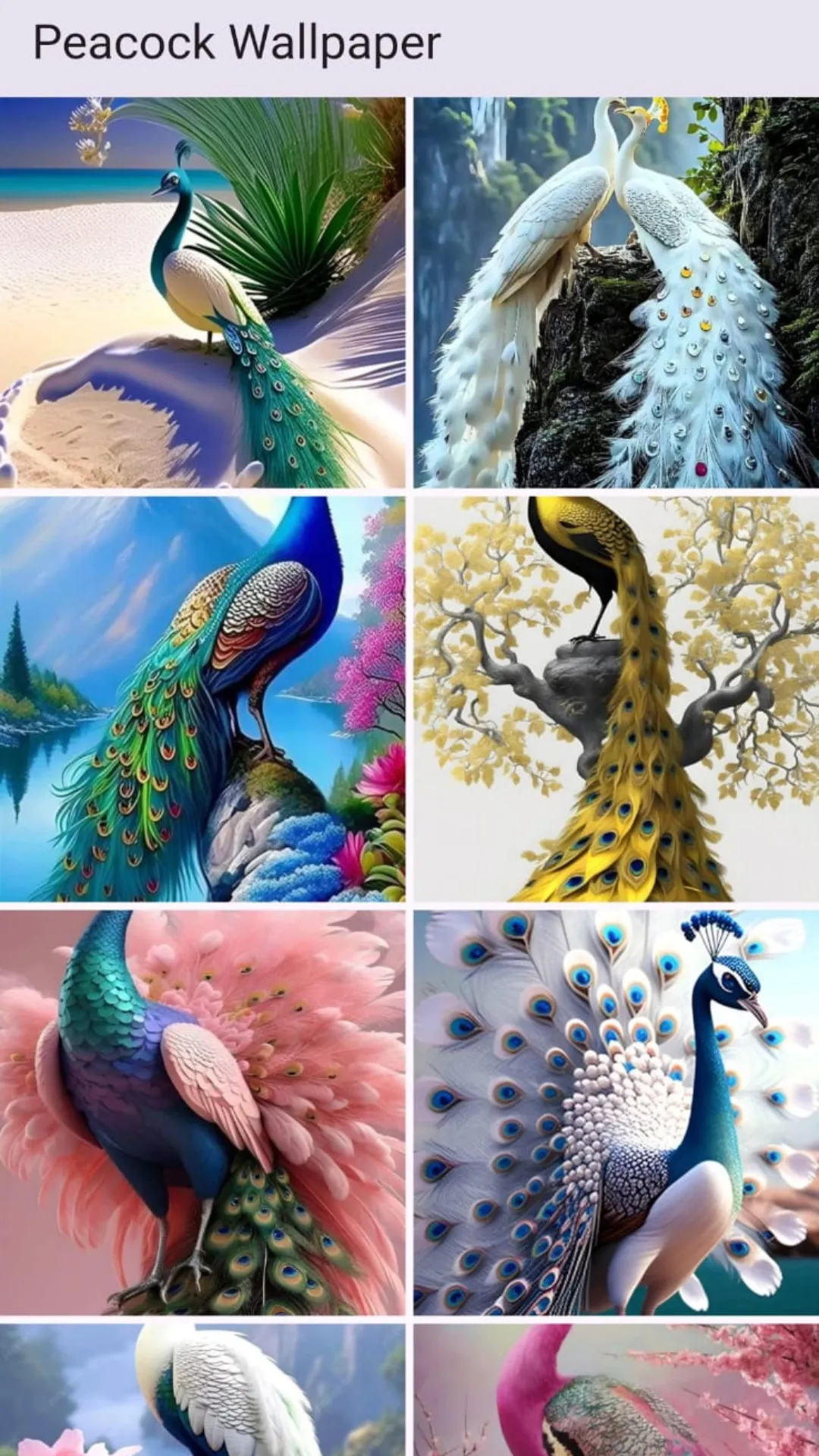 Peacock Wallpaper | Indus Appstore | Screenshot