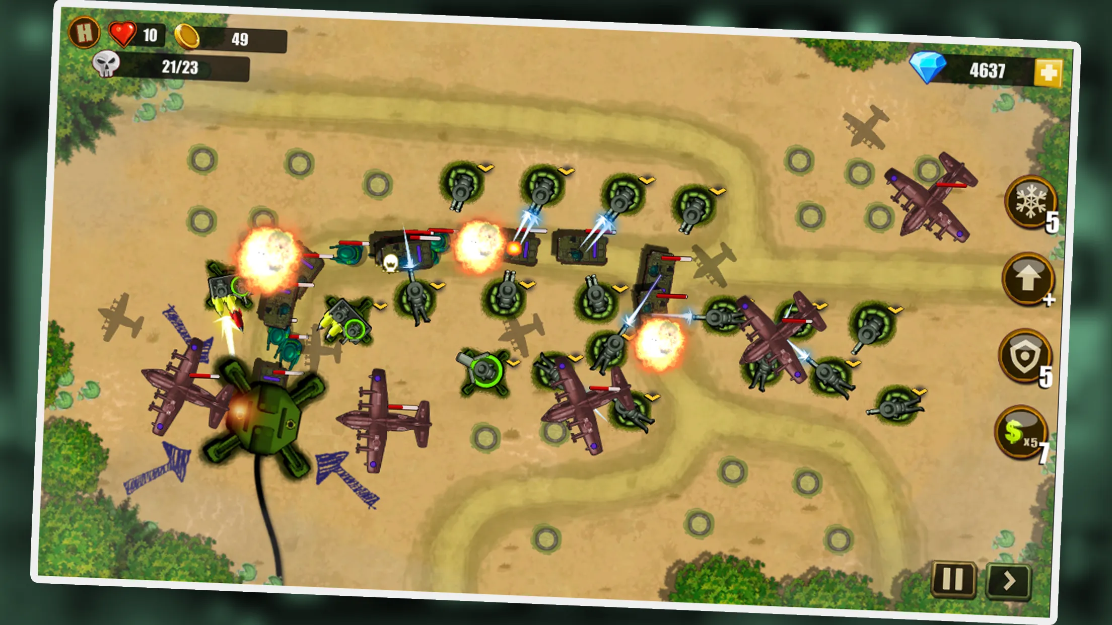 Tower Defense: Toy War | Indus Appstore | Screenshot