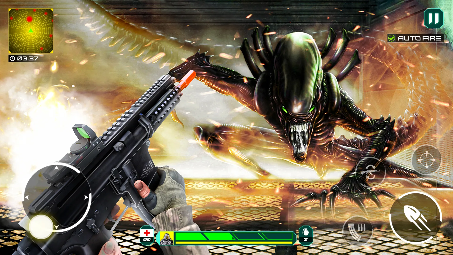 Alien - Dead Space Alien Games | Indus Appstore | Screenshot