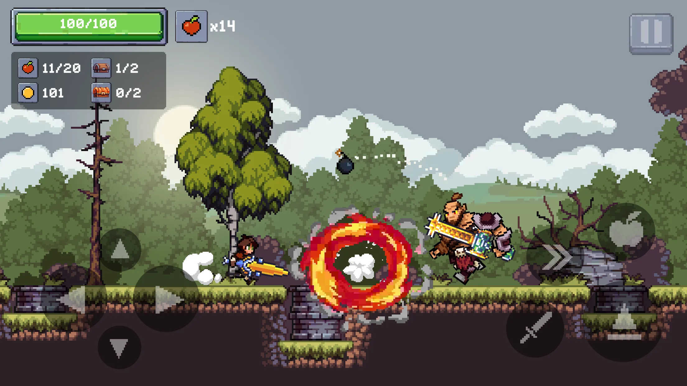 Apple Knight 2: Action Game | Indus Appstore | Screenshot