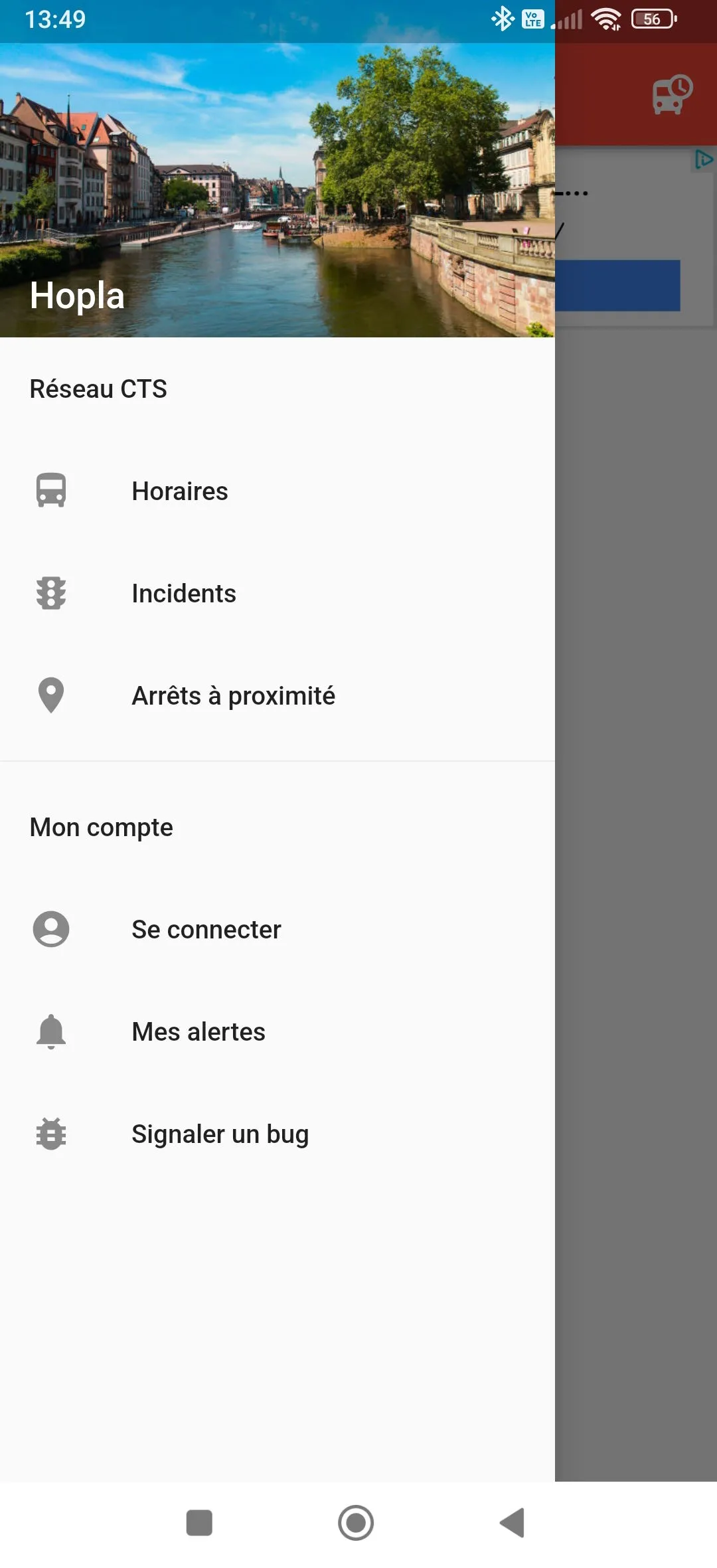 Hopla - Transports Strasbourg | Indus Appstore | Screenshot