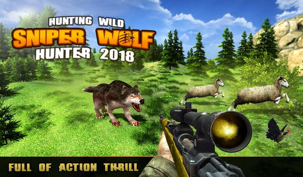 Hunting Wild Wolf Sniper 3D | Indus Appstore | Screenshot