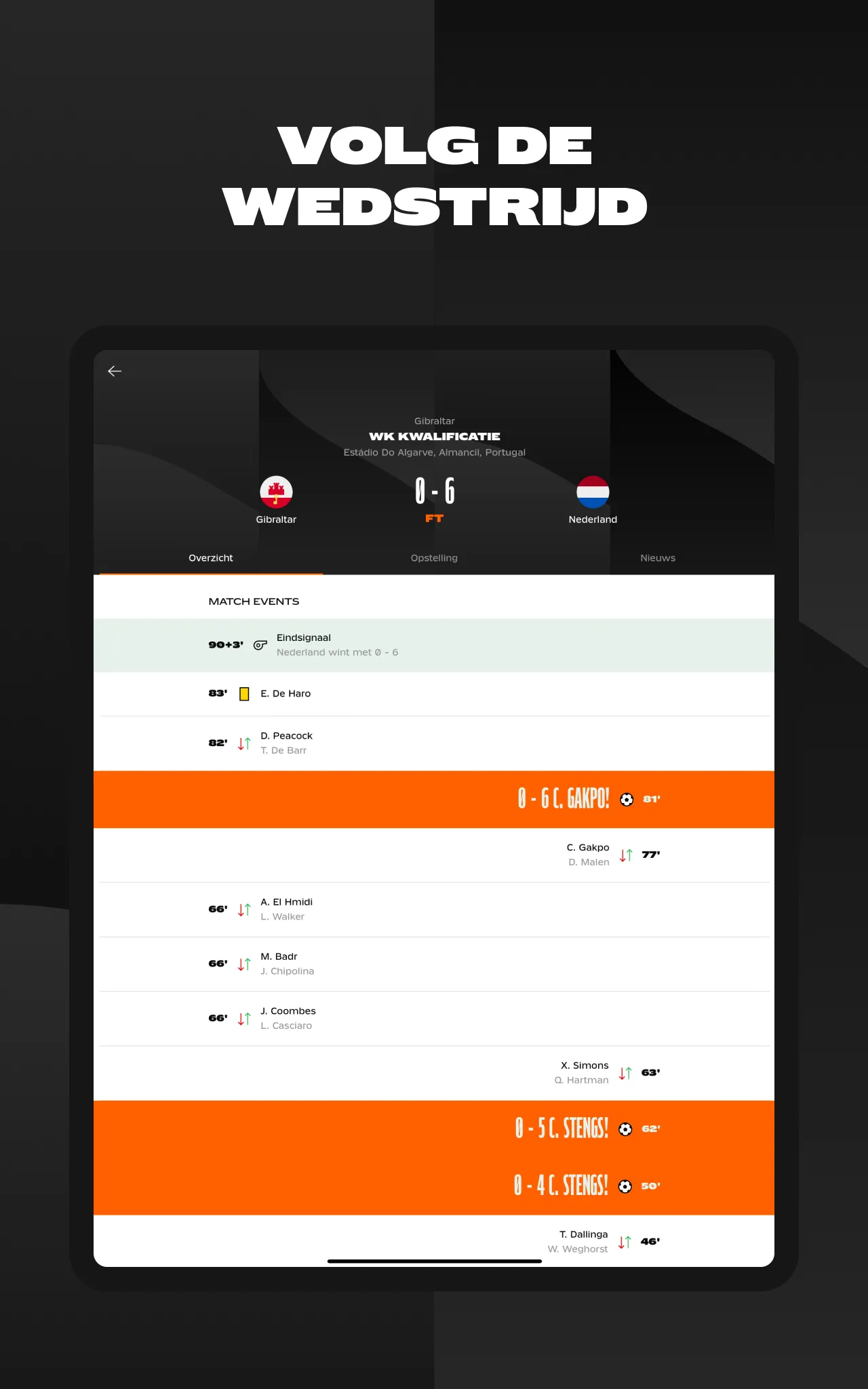 KNVB Oranje | Indus Appstore | Screenshot