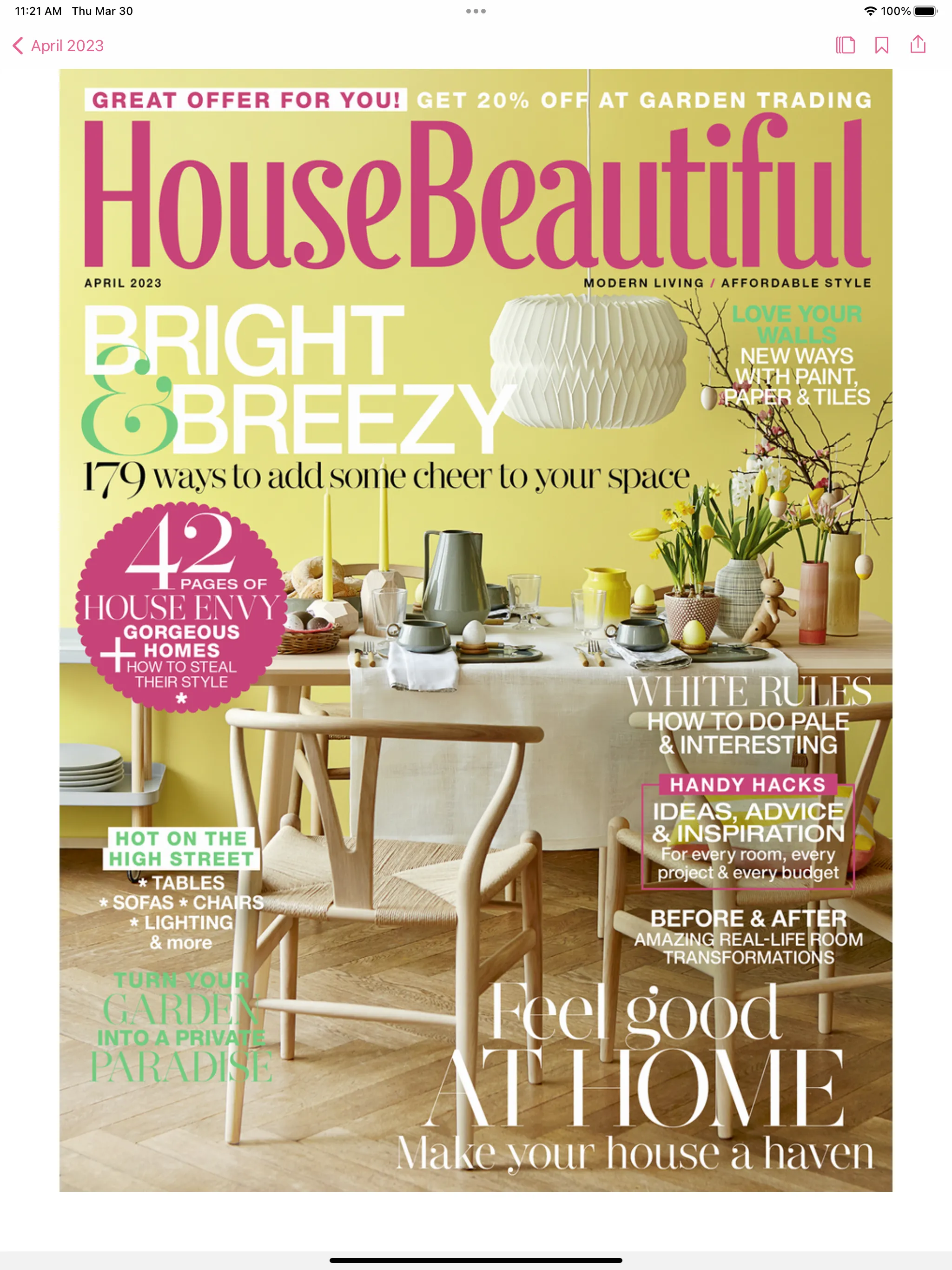 House Beautiful UK | Indus Appstore | Screenshot