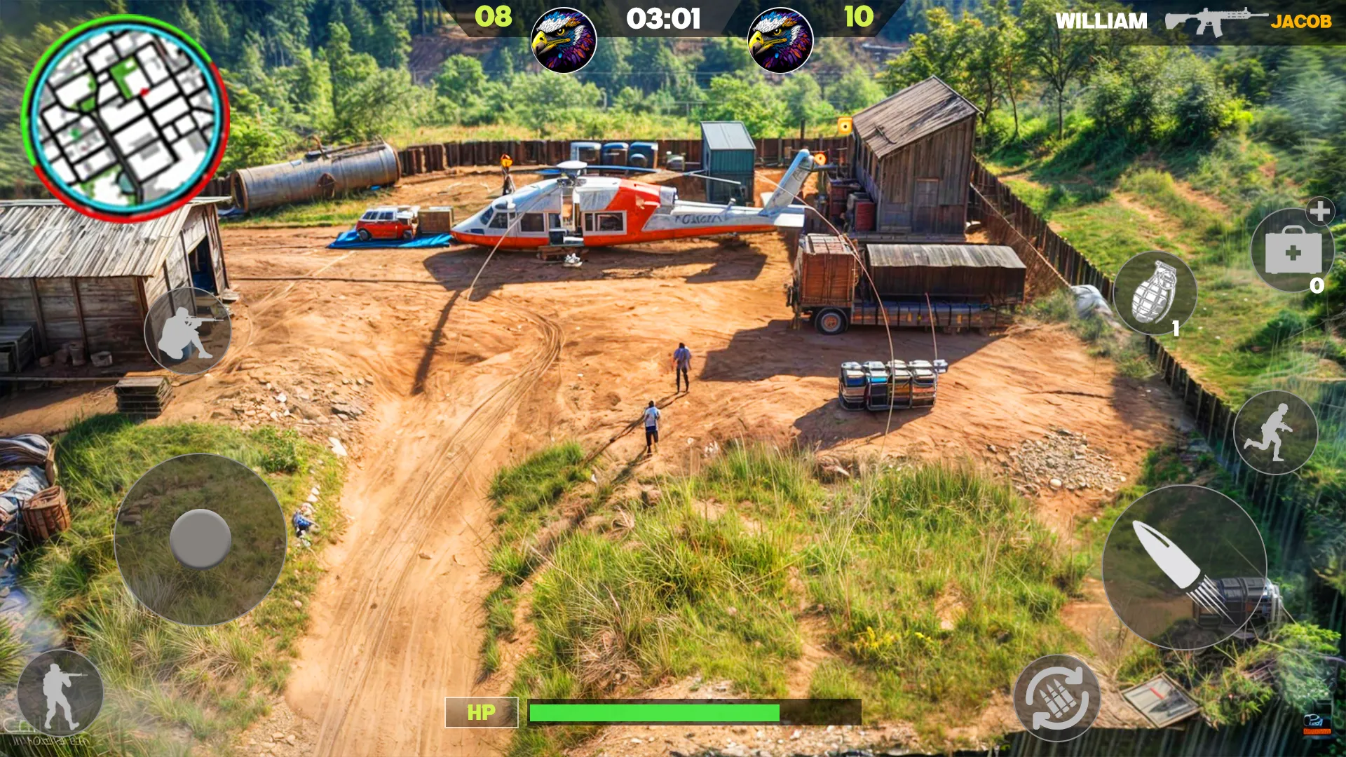 Enemy Strike Soldier Games | Indus Appstore | Screenshot