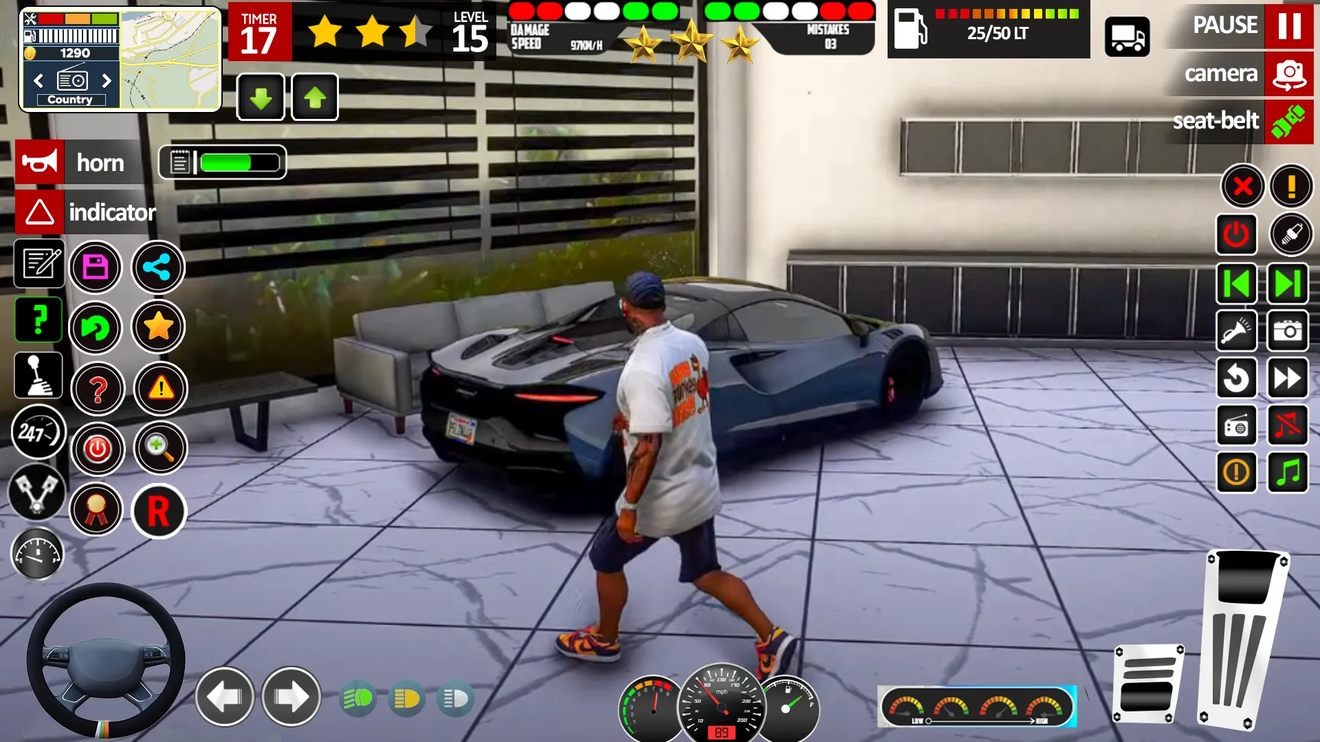 Open World Car Driving Game | Indus Appstore | Screenshot
