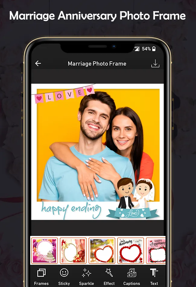 Marriage Photo Frame | Indus Appstore | Screenshot