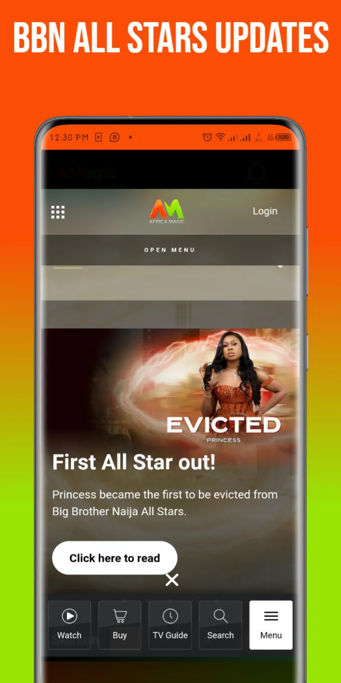 Africa Magic Mobile | Indus Appstore | Screenshot