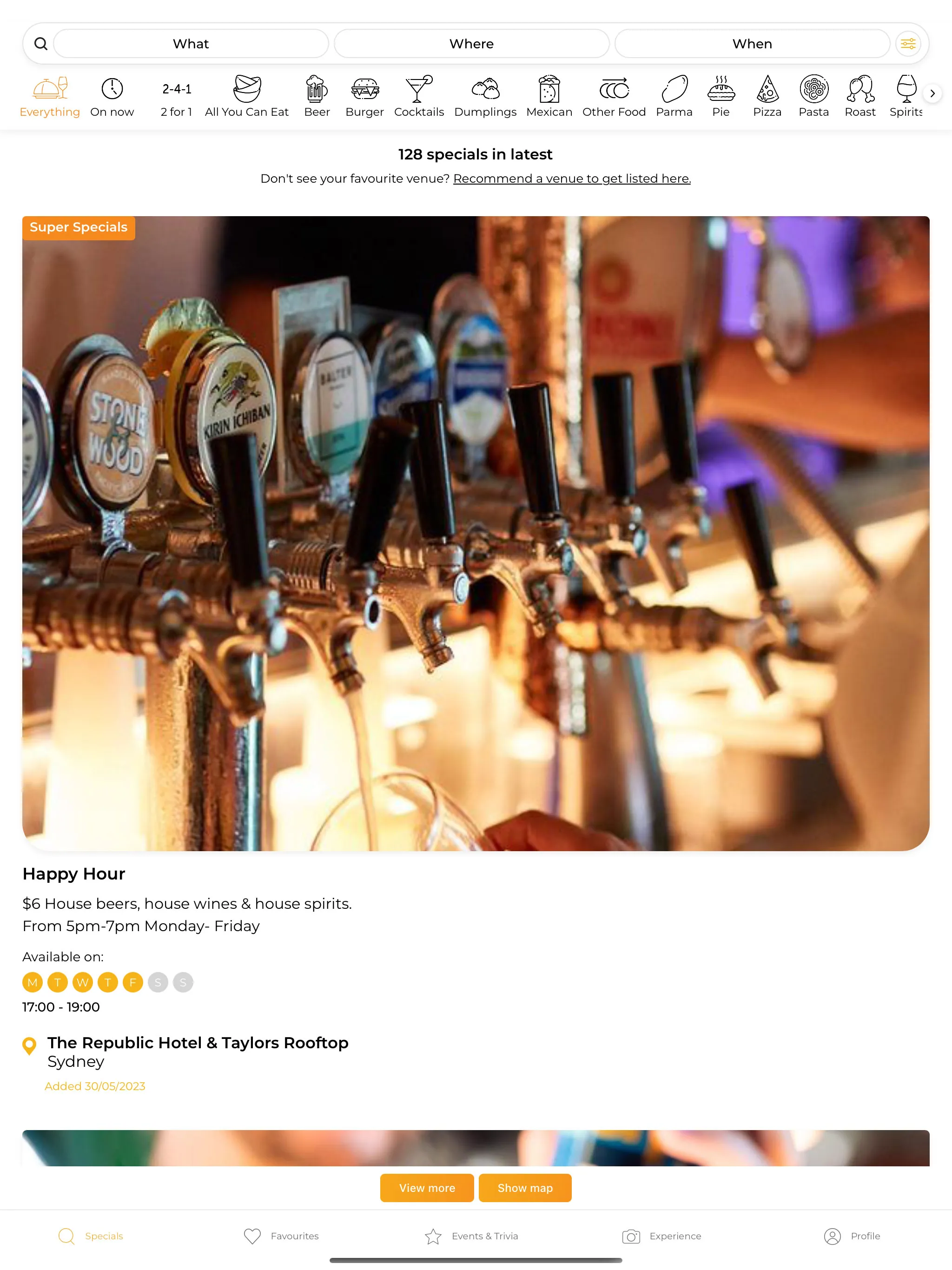 The Happiest Hour: Pub Finder | Indus Appstore | Screenshot