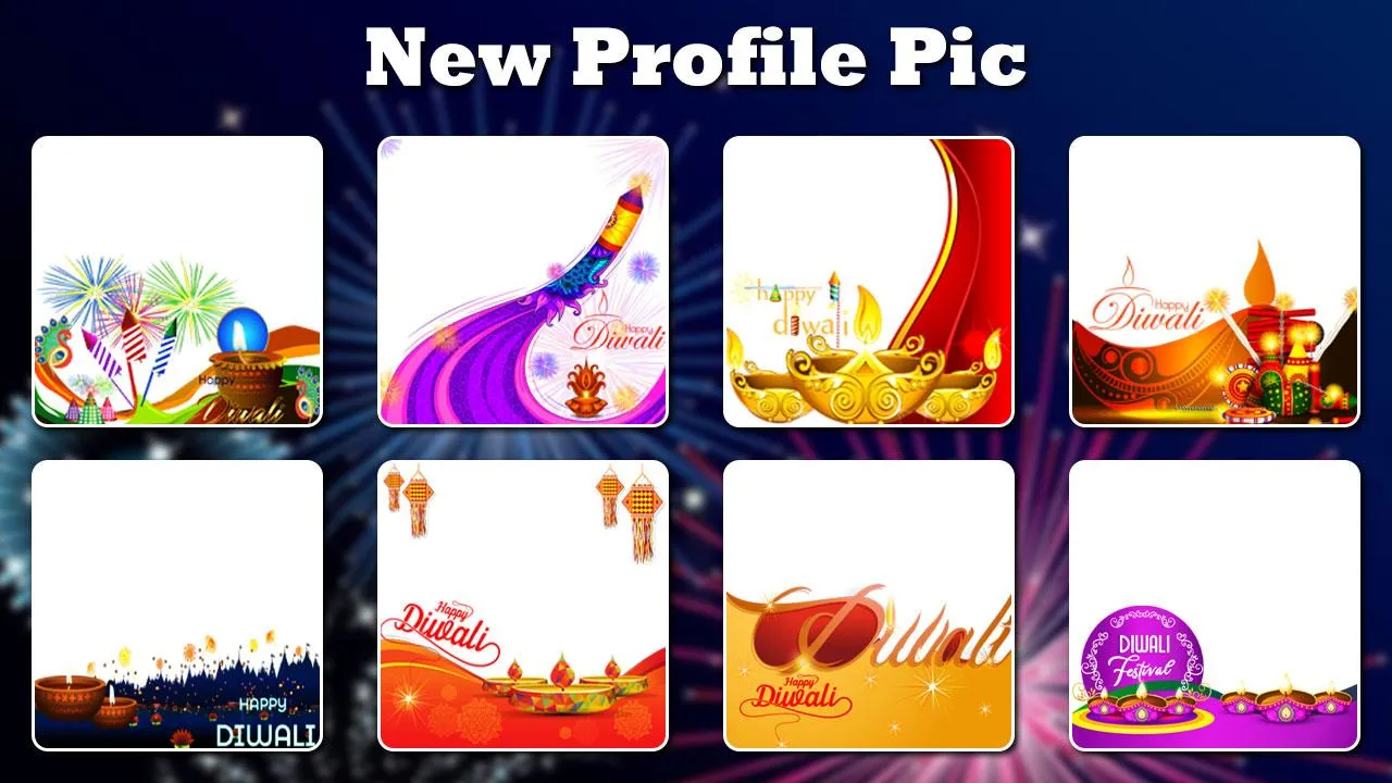 Happy Diwali Photo Frame 2024 | Indus Appstore | Screenshot