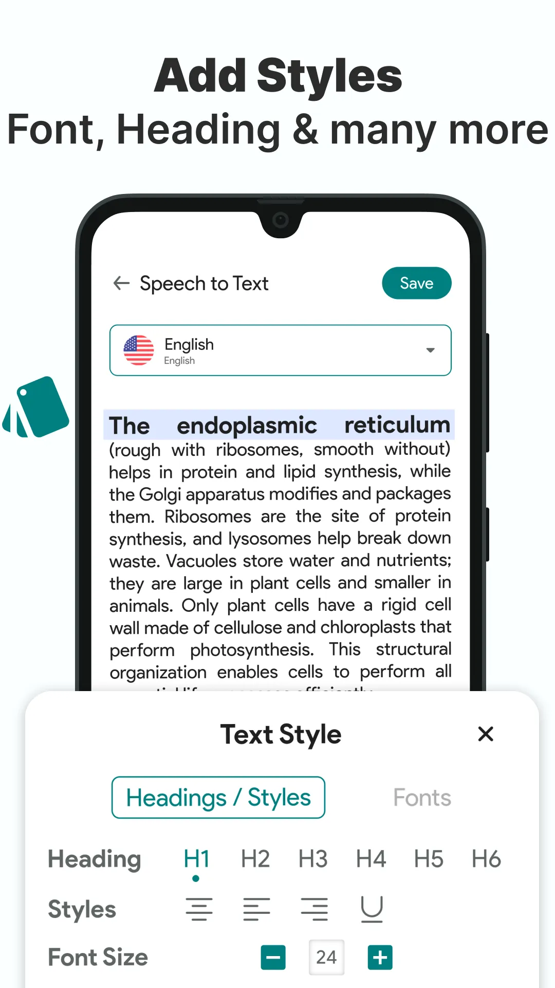 AI Transcribe - Audio to Text | Indus Appstore | Screenshot