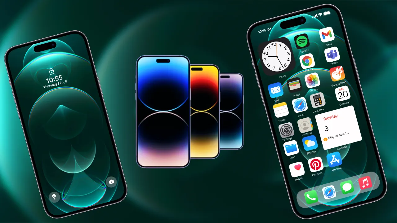 iPhone 14 Pro Max Launcher | Indus Appstore | Screenshot