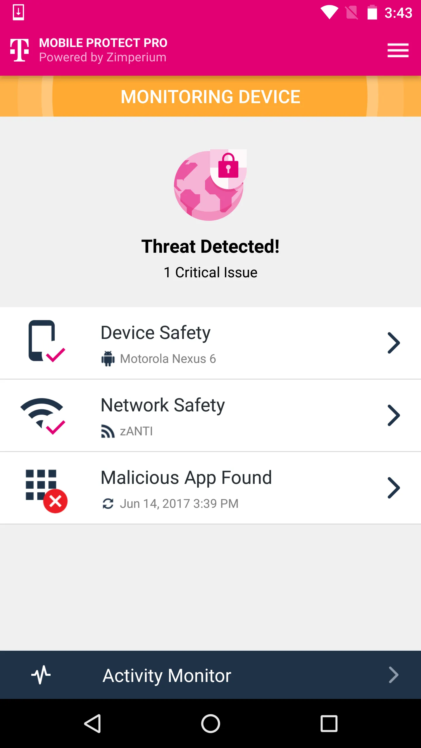 Telekom Mobile Protect Pro | Indus Appstore | Screenshot