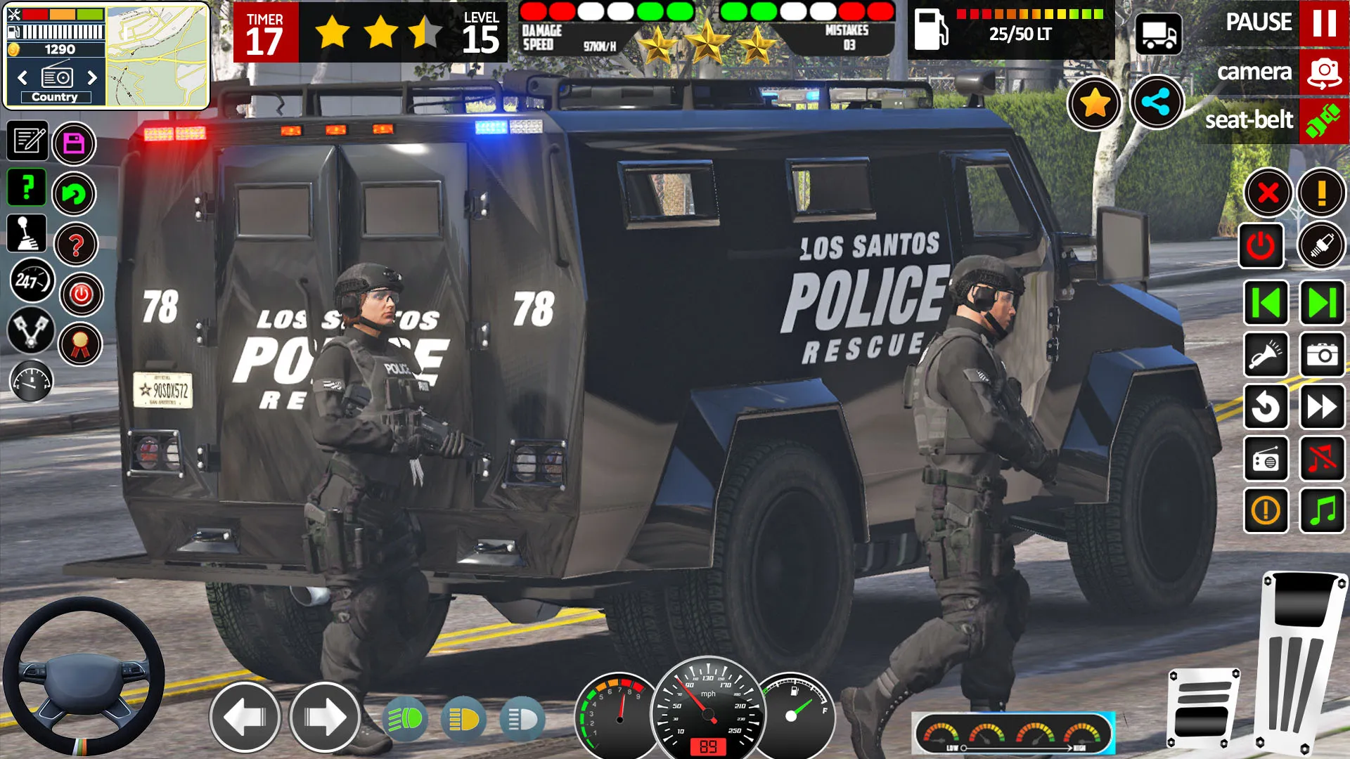 Police Car Game Car Parking 3D | Indus Appstore | Screenshot