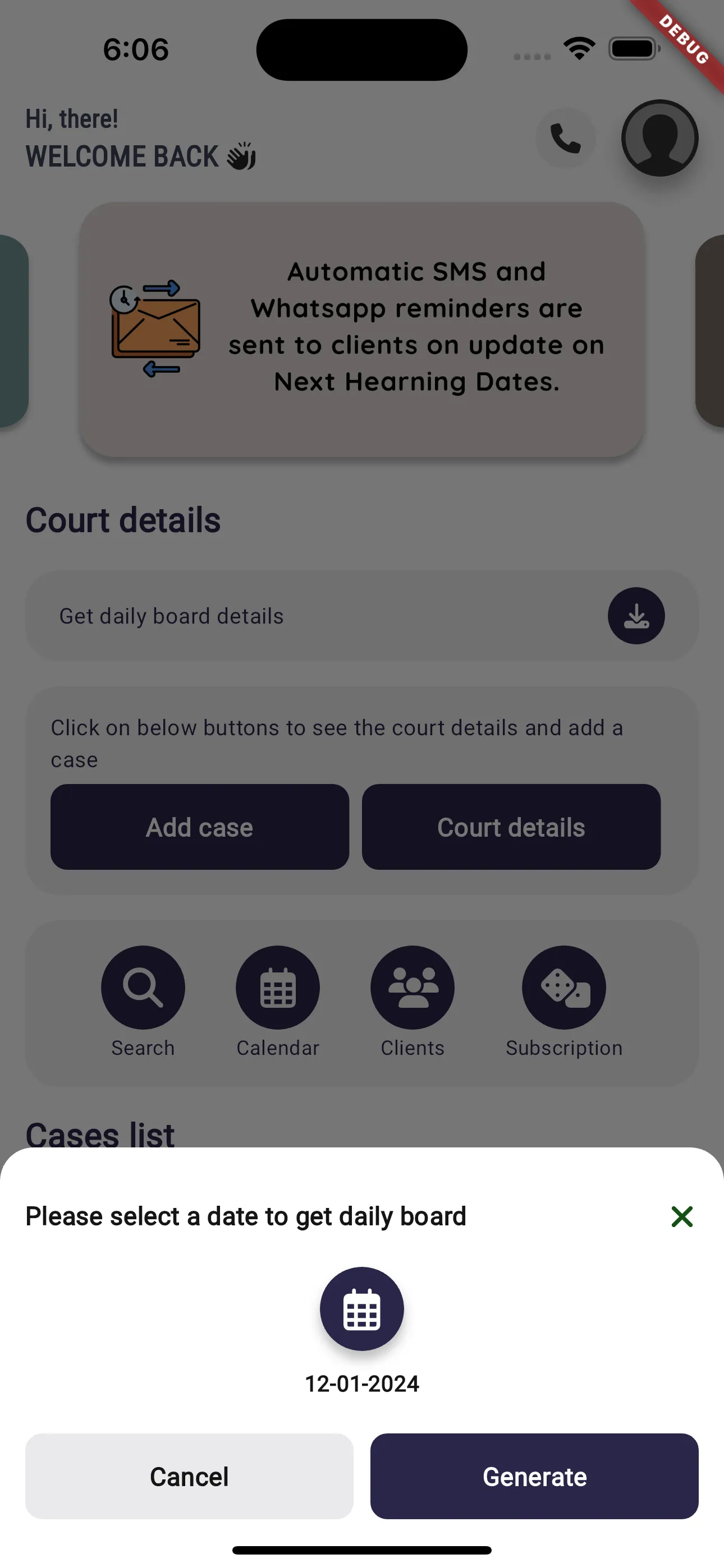 Legal Diary | Indus Appstore | Screenshot