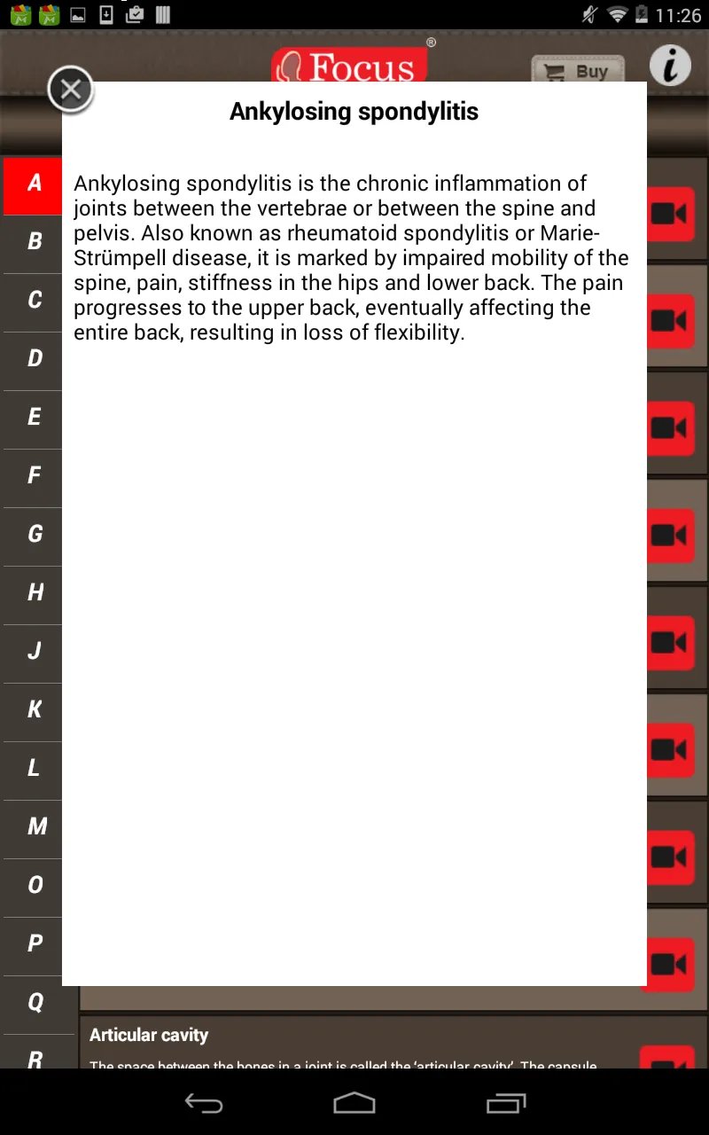 Orthopedics - Medical Dict. | Indus Appstore | Screenshot