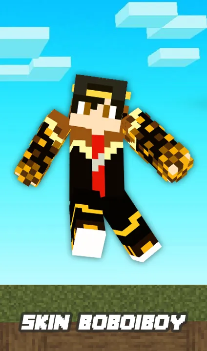 Skin Boboiboy for Minecraft | Indus Appstore | Screenshot