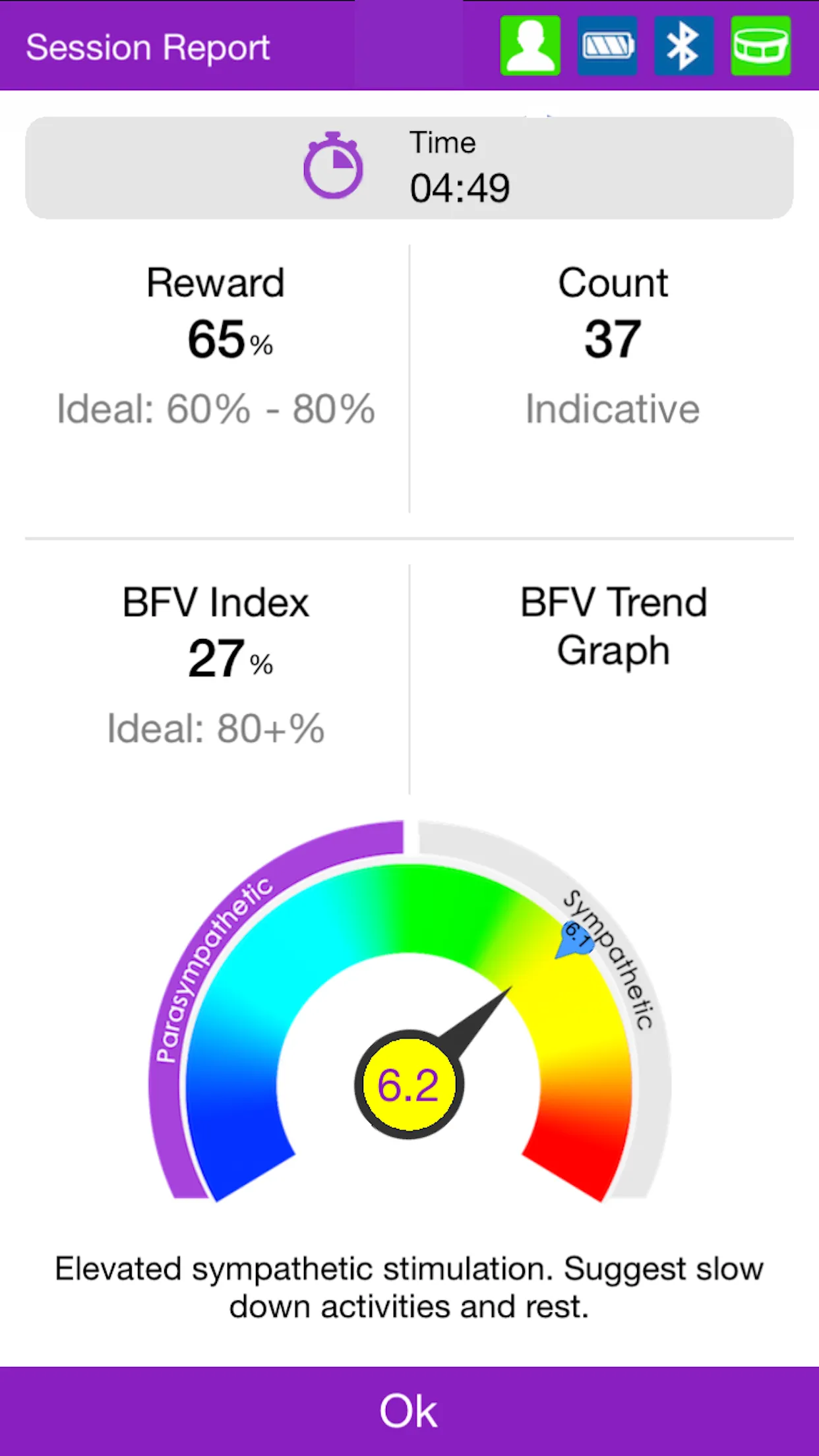 FocusBand NeuroSelfCare | Indus Appstore | Screenshot