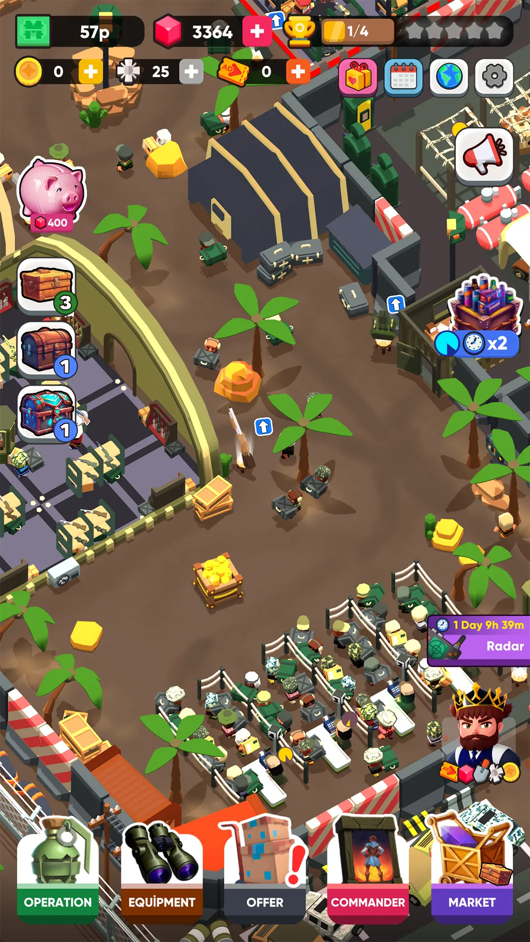 Army Store Tycoon: Idle Base | Indus Appstore | Screenshot