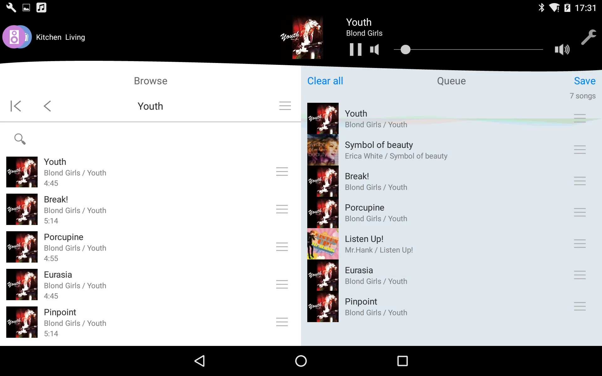 Panasonic Music Streaming | Indus Appstore | Screenshot