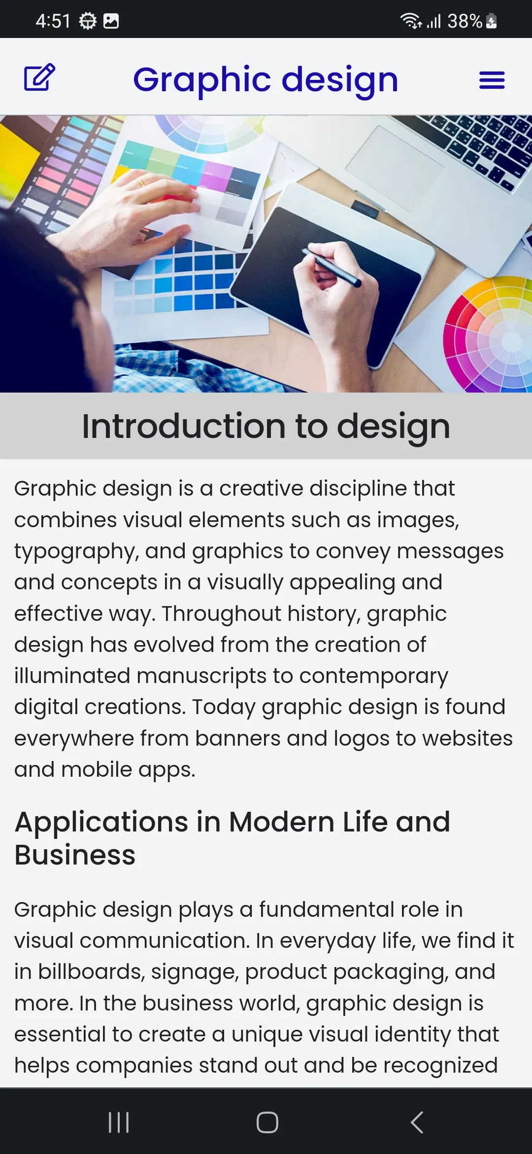 Graphic Design Course | Indus Appstore | Screenshot