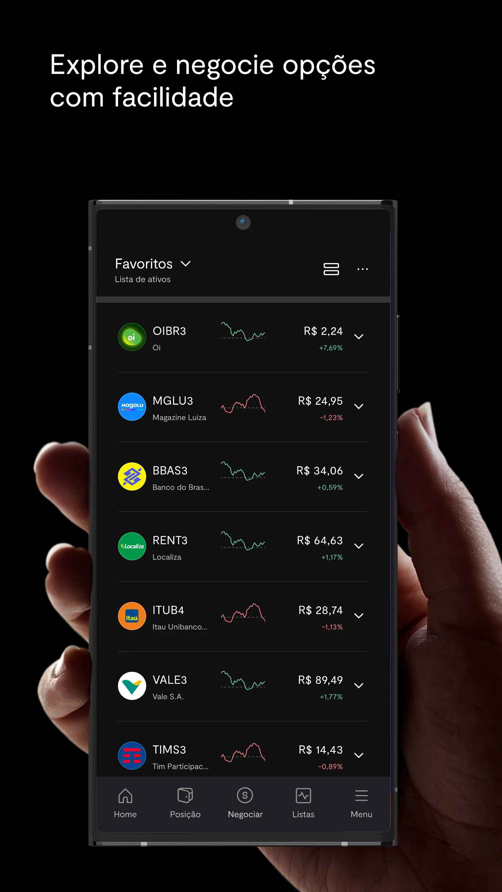 BTG Pactual Trader | Indus Appstore | Screenshot