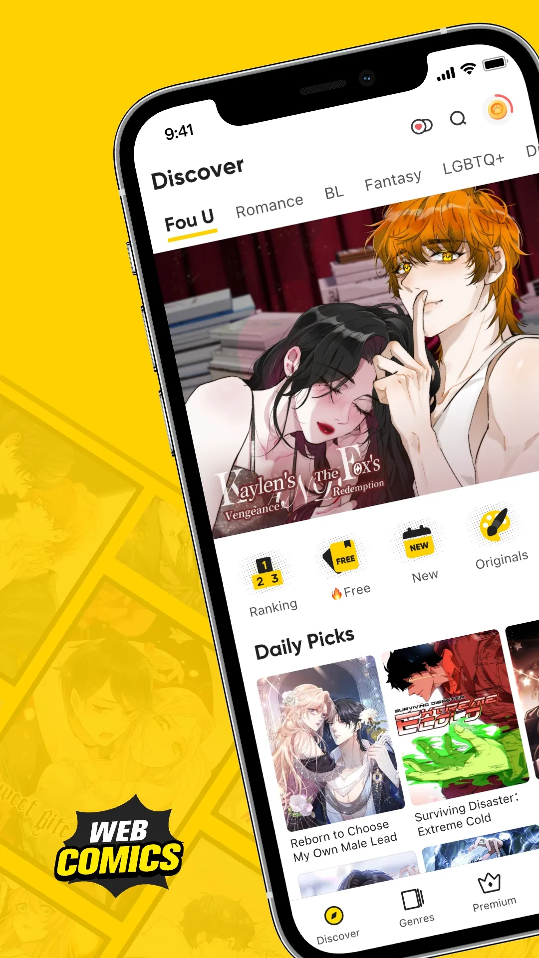 WebComics - Webtoon & Manga | Indus Appstore | Screenshot