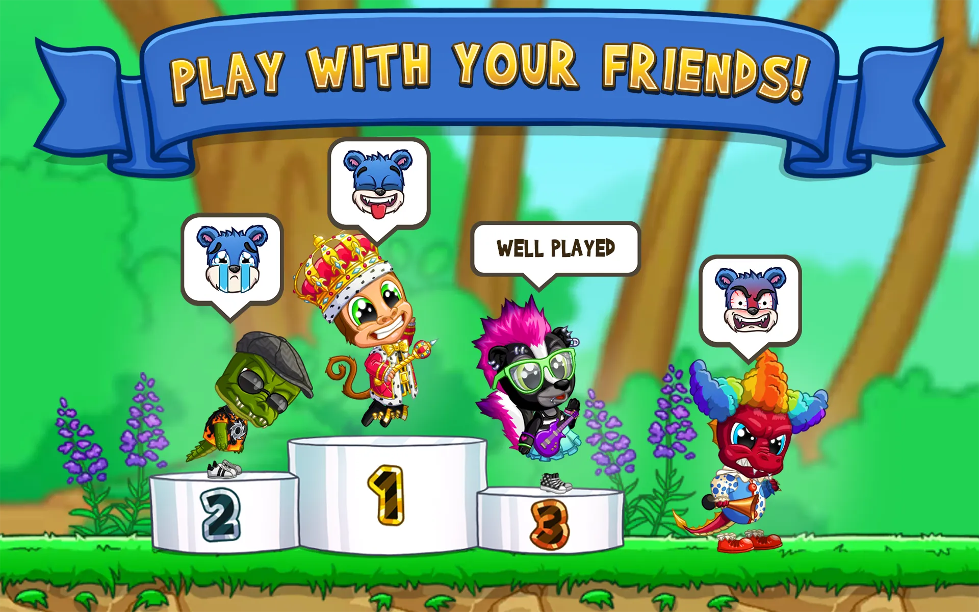 Fun Run 3 - Multiplayer Games | Indus Appstore | Screenshot