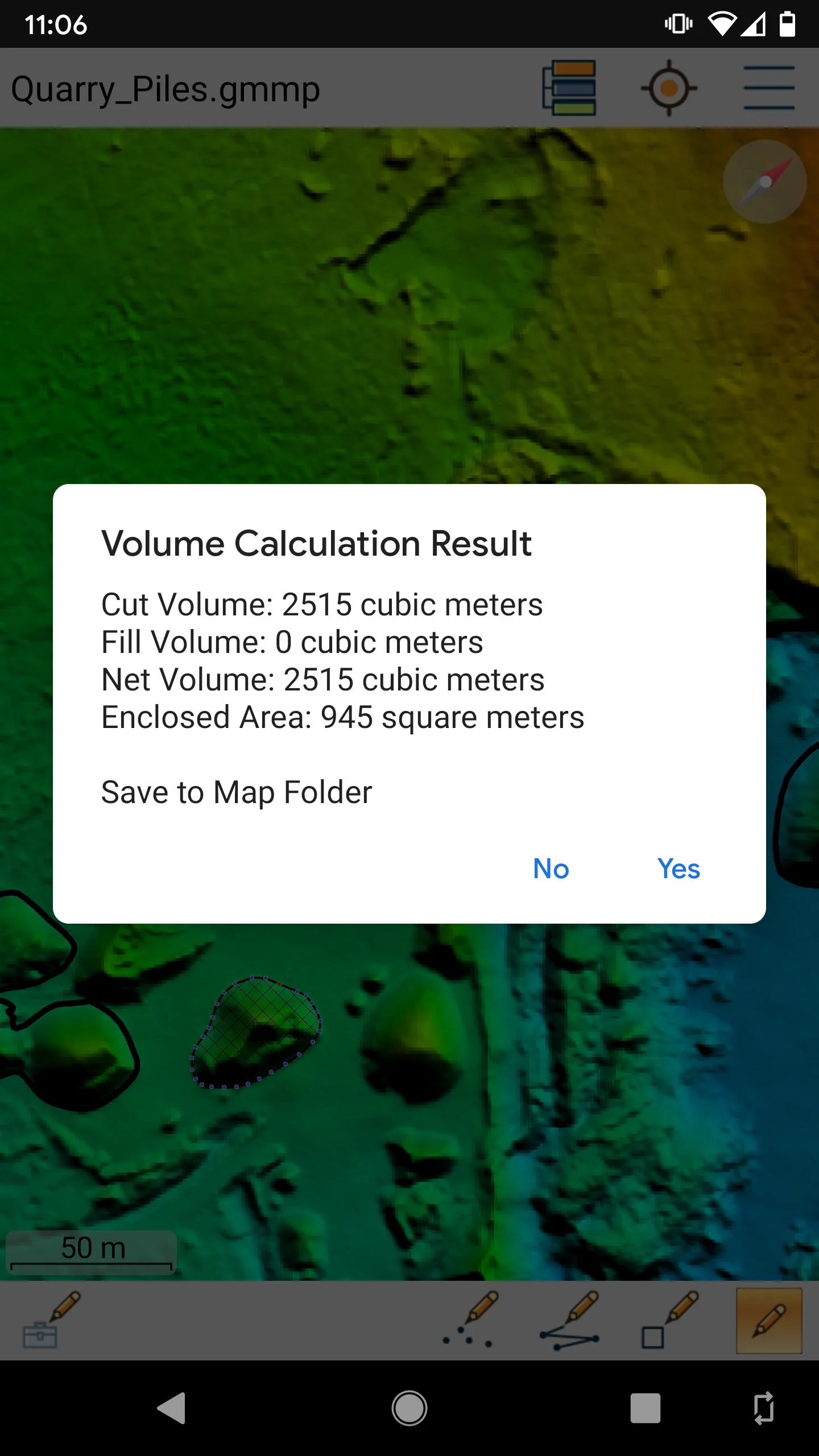 Global Mapper Mobile | Indus Appstore | Screenshot