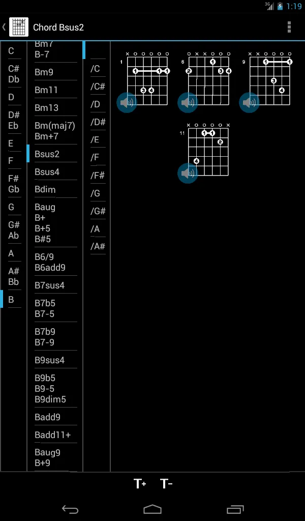 Guitar Chords | Indus Appstore | Screenshot