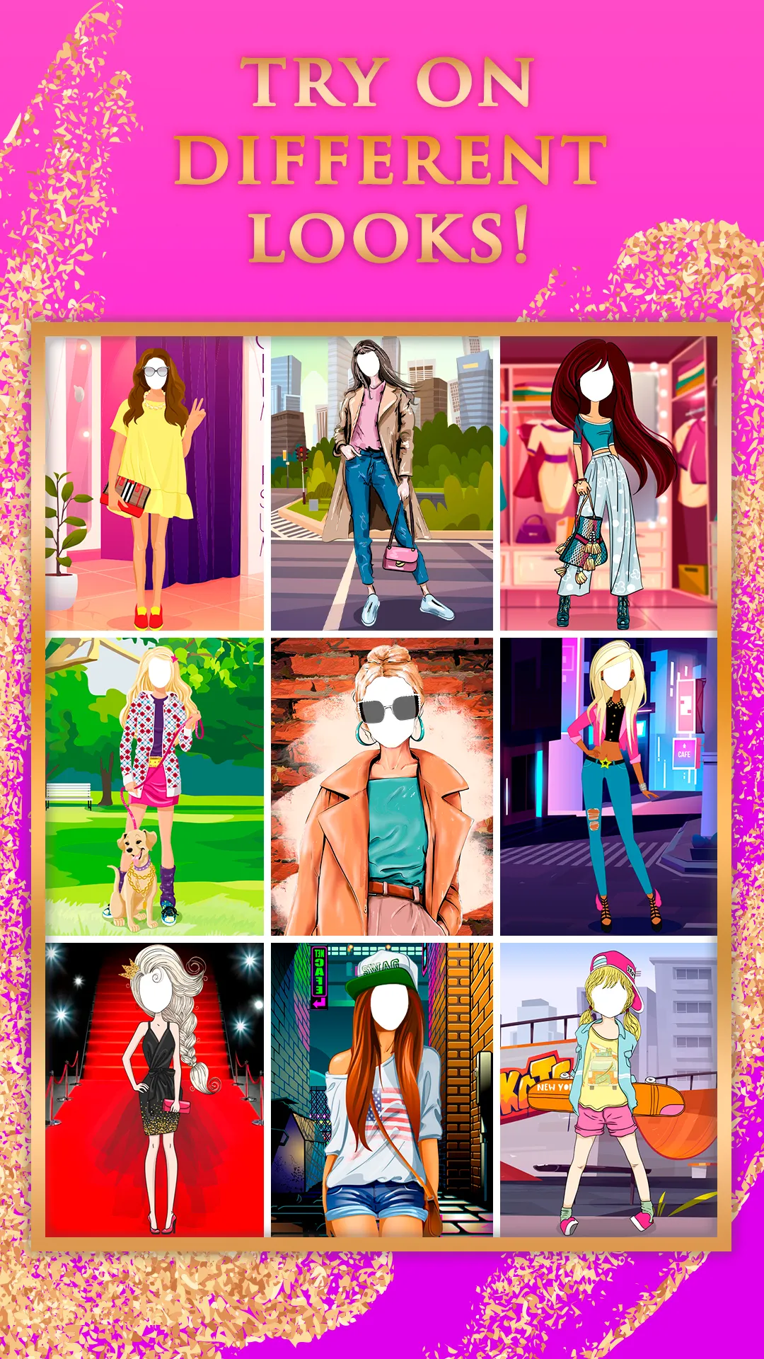 School Dress Photo: girls game | Indus Appstore | Screenshot