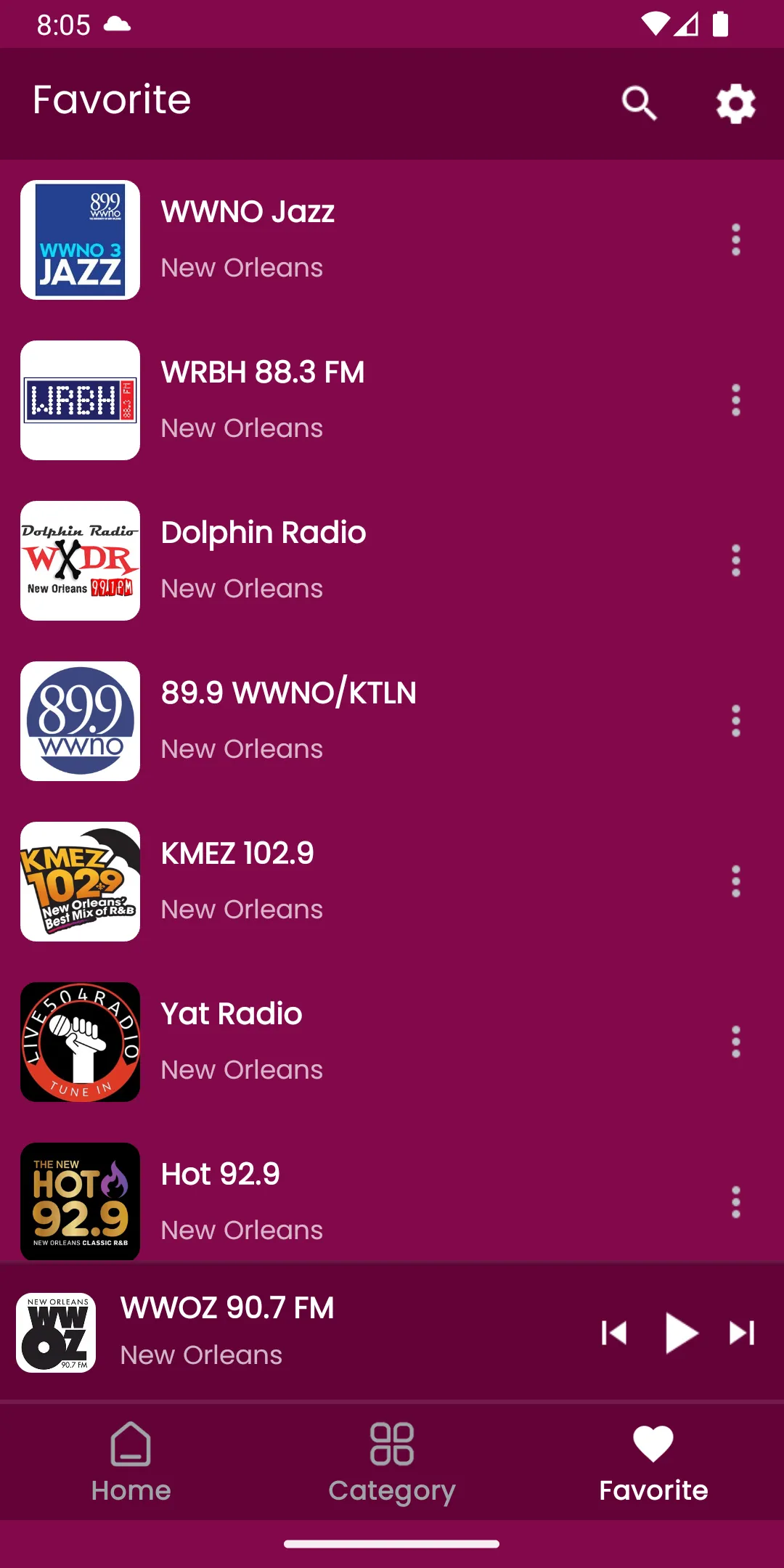 New Orleans Radio Stations | Indus Appstore | Screenshot